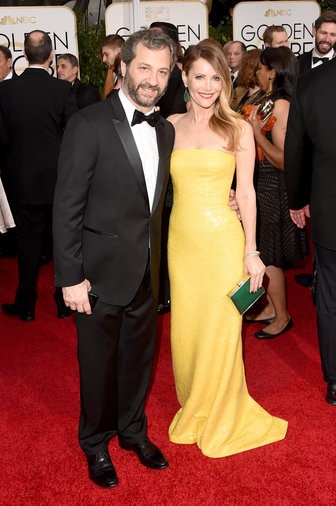 Judd Apatow and actress Leslie Mann
