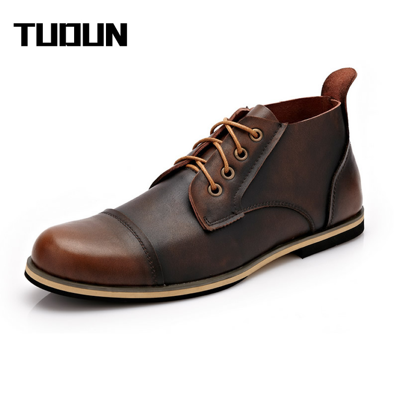 2015 New Handmade Genuine Leather men outdoor autumn winter boots, High Quality Winter men boots, ankle martin boots for men 2015 New Handmade Genuine Leather men outdoor autumn winter boots, High Quality Winter men boots, ankle martin boots for men