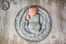300g pc Wool Fiber Basket Filler Braid Blanket Basket Stuffer Newborn Photography Props Baby Shower Gift