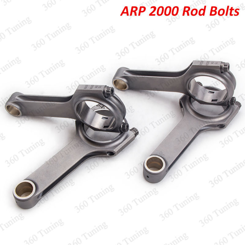 Conrod Connecting Rod for Peugeot 106 Kit Car TU5J4 137 75mm Forged H Beam Piston Rods