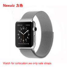 38mm 42mm 2016 New Apple straps High quality stainless steel straps smart watch band free shipping