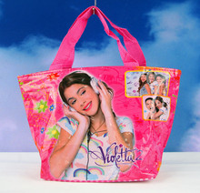 New 2015 Cute violetta princess Doc Mcstuffins Sofia Bag Cartoon Handbag school bags for Girls 31x19x12CM