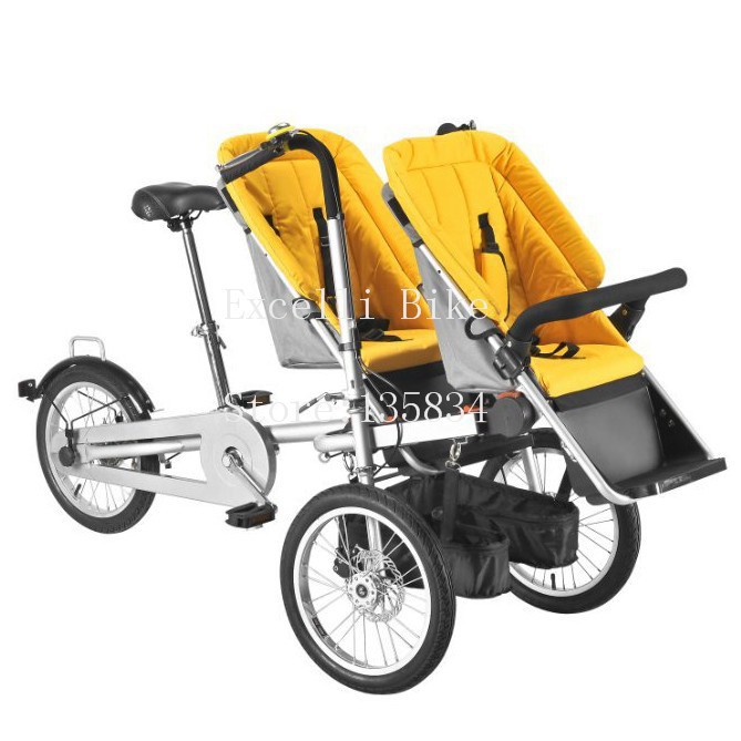 c01-Taga Pushchair-Bicycle Folding Taga Bike 16inch Mother Baby Stroller Bike baby stroller 3 in 1 Convertible Stroller Carriage stroller