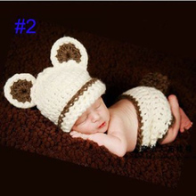 Hot New Soft Baby Clothes Newborn 0-3 Months Women Girl Baby Photography Props Wild Hand-knitted Crochet Dress Photography Props