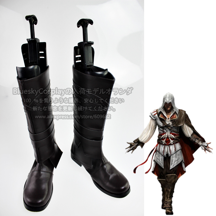 Купить Assassins creed 2 косплей обувь сапоги на заказ s16 в интернет ...