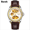 relogio masculino BOSCK men s high end luxury mechanical watches hollow water leisure business watches erkek