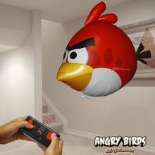 2015 New rc airplane Toy air swimming Birds air-swimmers Turbo Red Flying Remote Control Balloon Toy for free shipping