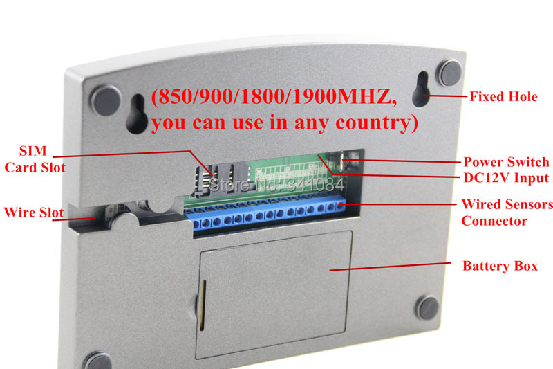 Free shipping ,promotioal Best gsm alarm system,wireless home security sms gsm burglar alarm systems security gsmm.jpg