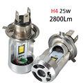 All In One 9003 HB2 LED H4 LED Headlight Bulbs Wireless Play and Plug Conversion Kit