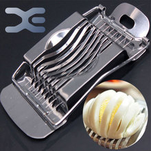 5Pcs/LOTStainless Steel Cut Egg Never Use Kitchen Accessories Slicers Multifunction Wholesale