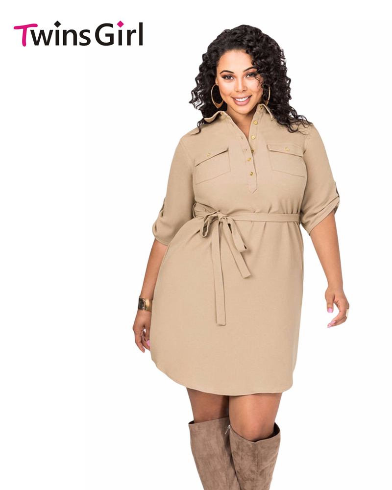 Popular Khaki Shirt DressesBuy Cheap Khaki Shirt Dresses lots from