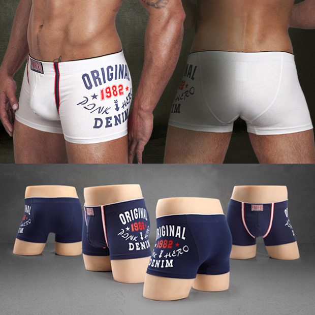 Brand New male boxer 100 Cotton sexy mens underwear boxers panties shorts men trunk M L