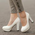 Women Fashion Cute Platform High Heels 2016 Summer New Round Toe Women Red Bottom High Heels