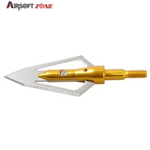 6PCS lot Gold Replaceable Arrowhead Broadhead Flechas Carbono Recurve Bows Arrows Archery Arrows for Compound Recurve