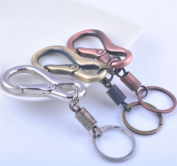 Fashion Pants Buckle Keychains Waist Belt Clip Hanging Loops Keyring