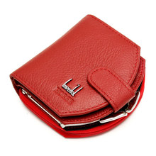 Women Coin Purses Genuine Leather Wallets Fashion Hobos Cowhide Designer Clutch Famous Brand Women Clutch Ladies