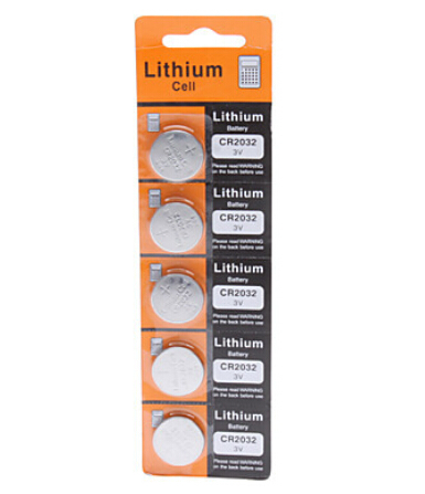 5pcs Lot CR2032 3V Cell Battery Button Battery Coin Battery cr 2032 lithium battery For Watches