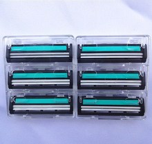 3 pcs lot Razor 2 Blades Men s Face Shaving Razor Blades Shaver For Men Sharpener
