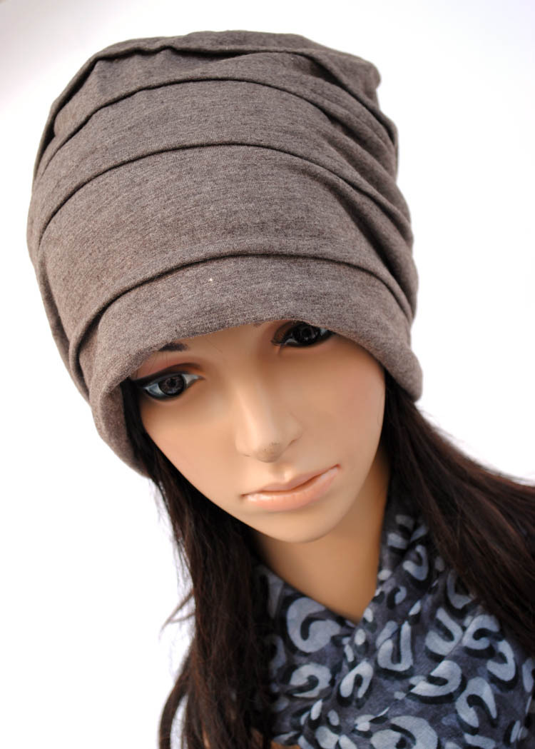 Free shopping 2015 Autumn and winter thickening pocket turban hat cap hip hop cap hat turban