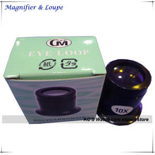 Jewelry Jewelers Loupe and Watch Watchmaker Loupe Magnifier Repair Watch Standard Plastic 10x GC06-ML-004
