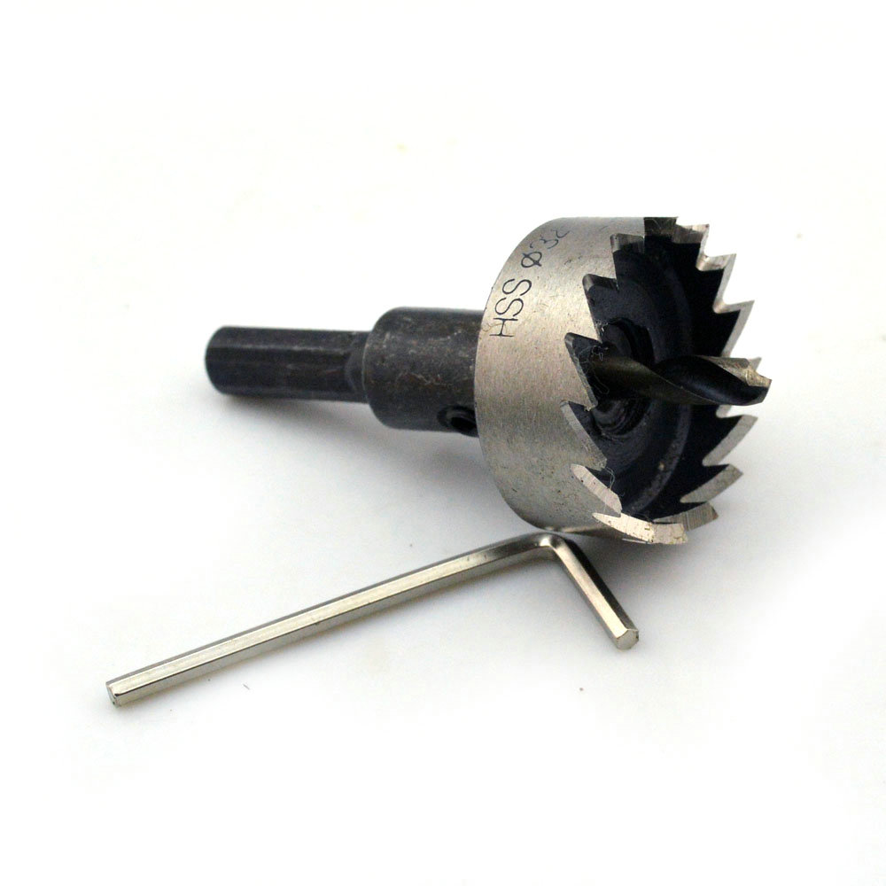 free shipping 32mm saw drill tooth kit hss steel bit cutter tool for metal wood alloy in free shipping 32mm saw drill tooth kit hss steel bit cutter tool for metal wood alloy in
