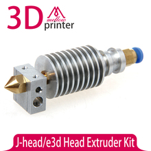 3D Printer DIY J-head/e3d Printer Head Extruder Kit short / remote Thermistor Single Nozzles 1.75MM/3.0MM Filaments