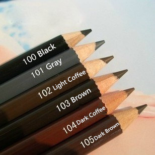 6Pcs QILAIYI makeup brand Eyebrow pencil Enhancer waterproof Eye Brow pen long lasting eyebrows to eye