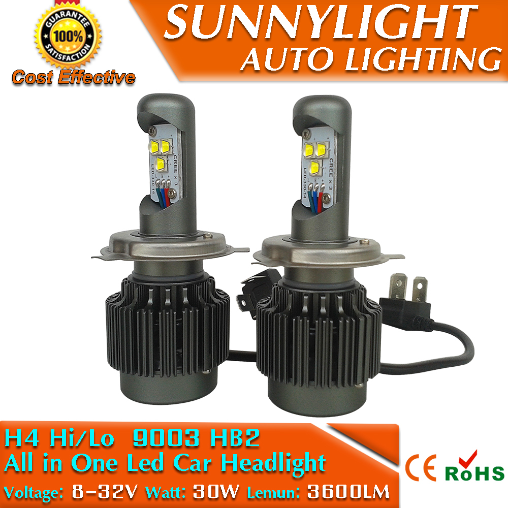 تا+ته+کردم+توش H4 led auto faro all in one play e plug 30 w 3000lm con ventola 12 v ...