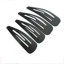 2015 Hot Sale 20pcs Baby Hair Snap Clips accessories for women Black hairgrips Barrettes Head hairpins