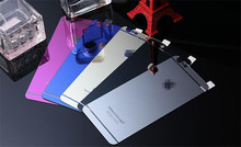 Premium Plating Colorful Tempered Glass For iphone 5 5S 5C Screen Protector Film Cover 20pcs(10pcs Front+10pcs Back )
