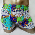 Seamless Boxer shorts Men s Underwear Men s Sexy Breathable Bamboo Fiber Underwear Waist Printing Incognito