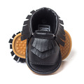 New Summer PU Leather Fringe Newborn Baby Girl Boy Crib First Walkers Soft Soled Non Slip