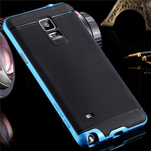 Note4 Luxury Ultra Thin Hybrid PC TPU Case For Samsung Galaxy Note 4 IV N9108 Durable