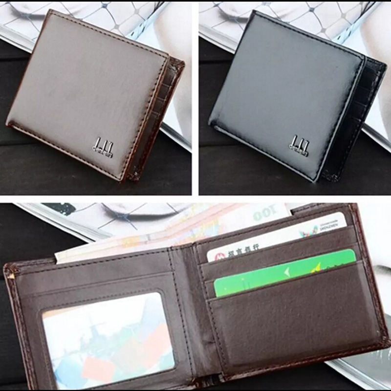 Men Business Leather Wallet Pocket Card Clutch Bifold Slim Purse Vogue