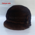 New Autumn winter parent child windproof warm cute luxurious Diamond bow real Mink fur Big girl