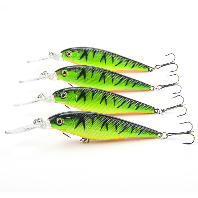 4Pcs/lot Minnow <font><b>Fishing</b></font> Lures 11cm 10.5g Hard Bait Isca Artificial 6# Hooks <font><b>Fishing</b></font> Tackle Japan Wobbler Swimbait 4Pcs/lot Minnow <font><b>Fishing</b></font> Lures 11cm 10.5g Hard Bait Isca Artificial 6# Hooks <font><b>Fishing</b></font> Tackle Japan Wobbler Swimbait