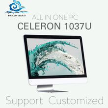 Hot on sale all-in-one pc all in one pc windows os C1037U 2G RAM 64G SSD 18.5inch support win 7 XP system