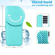 2pcs/lot Rechargeable Portable Air Conditioner Condition for Cars Mini Air Conditioner for Car-styling Electrical Appliances