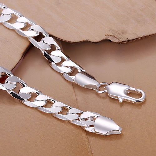 JH246 Lowest price Wholesale 925 sterling silver bracelet & bangle jewelry, 925 silver new ...