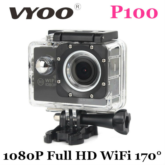  VYOO  P100   Wifi 1080 P Full HD   170   Cam H9 H9R go pro