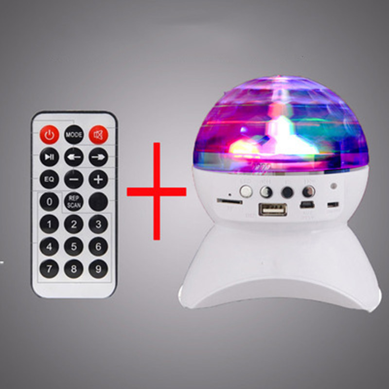 Universal Light Wireless Bluetooth Speaker Colorful Charging Crystal Portable Stereo Car Subwoofer Speaker Universal Light Wireless Bluetooth Speaker Colorful Charging Crystal Portable Stereo Car Subwoofer Speaker