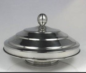 Stainless Steel Dove Pan Deluxe Double Load Dove Pan Flaming magic tricks magic props
