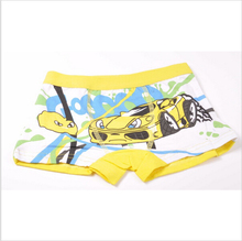 S371 2 High Quality Brand New Children s Cotton Underwear Car Printed Boys Underwear Cartoon Boy