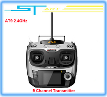 2014 Newest Free Shipping 2.4G 9ch system rc radio Transmitter & Receiver Combo remtoe control TX + RX for Drone RC Helicopter