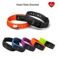 HOT ID107 Smart Bracelet Bluetooth 4 0 with Heart Rate Monitor Wristband Fitness Tracker for Android