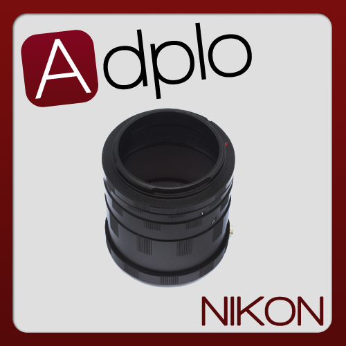 Pixco Macro Extension Tube Suit For Nikon D3200 D700 D300S D80 D60 D40X D40 D5000 D3000 Camera