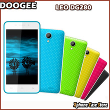 Original DOOGEE LEO DG280 8GBROM + 1GBRAM Dual SIM 4.5″ Android 4.4 SmartPhone MTK6582 1.3GHz Quad Core GSM & WCDMA Ultra Slim