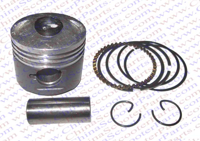 Performance molybdenum 39mm Piston Rings Kit font b GY6 b font 50CC Jonway Jmstar Yiying Wangye