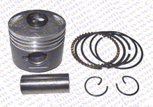 Performance molybdenum 39mm Piston Rings Kit GY6 50CC Jonway Jmstar Yiying Wangye Baotian Sunny Keeway Roketa 1P39QMB Scooter