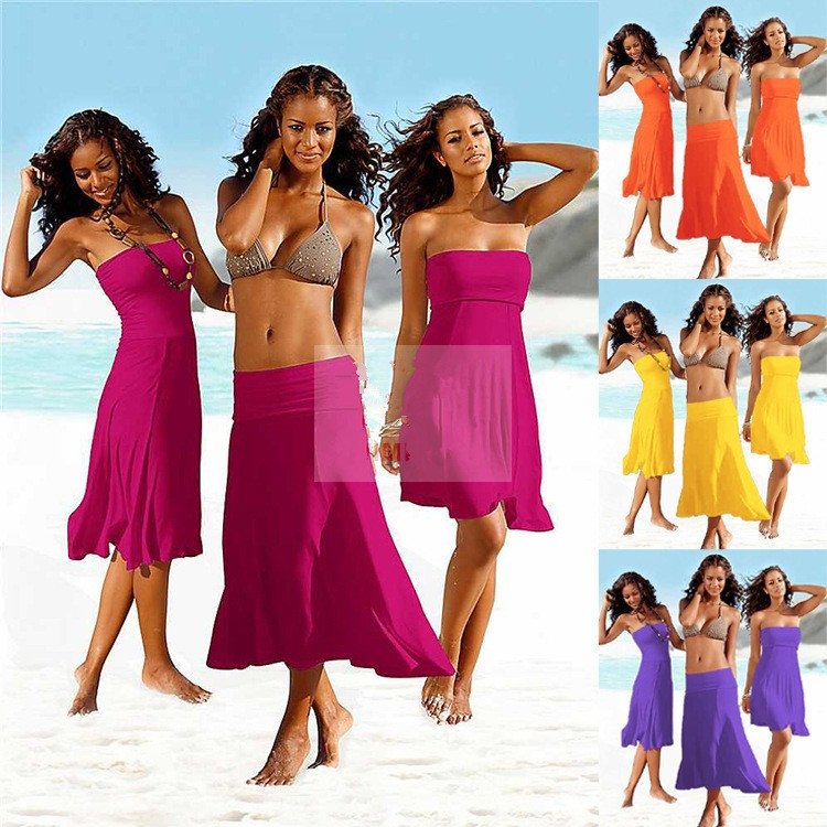 Long sarong dresses